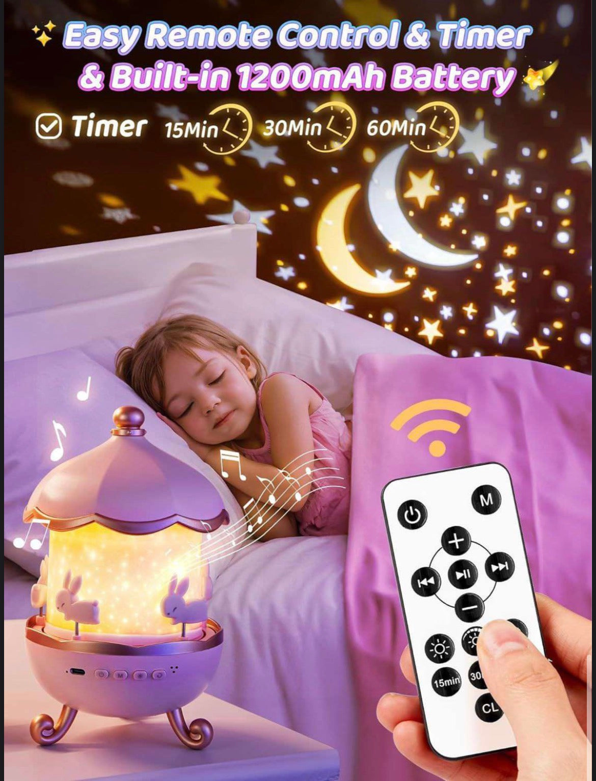 Magic Bunny Night Lamp - limited stock