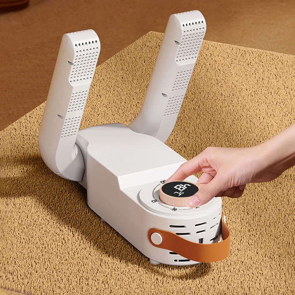 Electric Shoe Dryer & Deodorizer | Fast Drying for Wet Shoes | Portable Footwear Dryer
