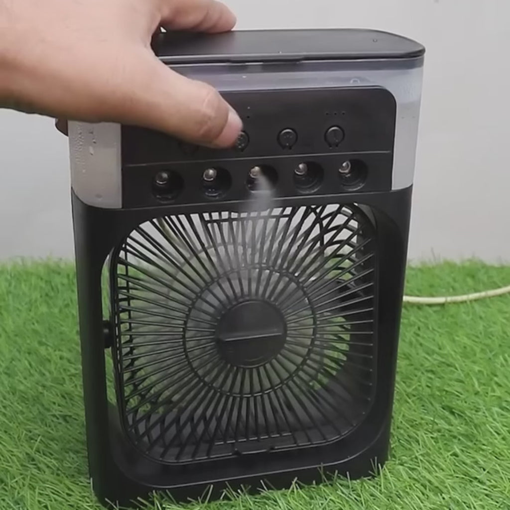Portable Air cooler Table fan with humidifier